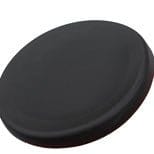 Sort silikone sædeovertræk - Blomsterverden